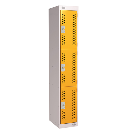 Three Door Lockers
