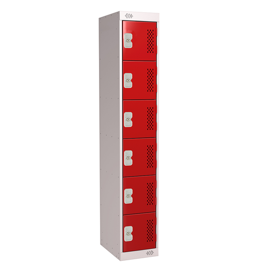 Six Door Lockers